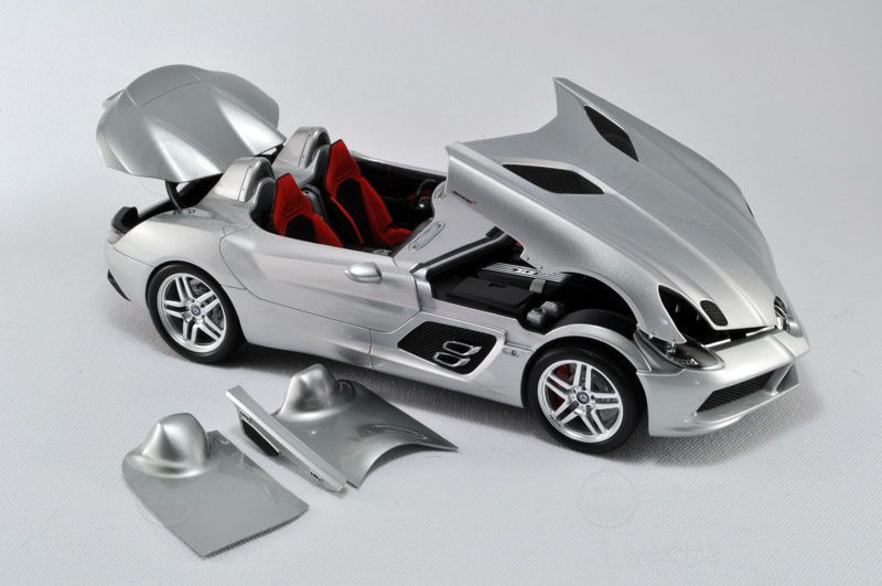 Minichamps mercedes slr stirling moss dealer ed. 1/18 #3